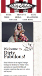 Mobile Screenshot of dirtyfabulous.com